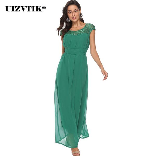 chiffon summer dress women 2020 elegant bridesmaid long party dresses casual slim hollow out lace ball gown maxi dresses, Black;gray
chiffon summer dress women 2020 elegant bridesmaid long party dresses casual slim hollow out lace ball gown maxi dresses, Black;gray