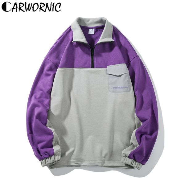 carwornic 2019 streetwear tracksuit hoodie men harajuku spell color turn down hip hop pullover male new autumn sweatshirt, Black
carwornic 2019 streetwear tracksuit hoodie men harajuku spell color turn down hip hop pullover male new autumn sweatshirt, Black