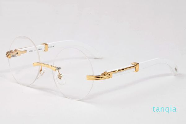 luxury- 2020 fashion wood sports sunglasses for mens white rimless buffalo horn glasses for women brown black clear lenses round sunglasses, White;black
luxury- 2020 fashion wood sports sunglasses for mens white rimless buffalo horn glasses for women brown black clear lenses round sunglasses, White;black