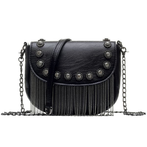 new women pu leather handbags tassel fashion designer black bucket chain shoulder bags women messenger bag
new women pu leather handbags tassel fashion designer black bucket chain shoulder bags women messenger bag