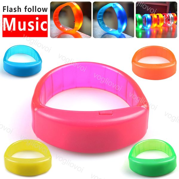 novelty lighting led music bracelet ps pvc voice activated flashing follow music for christmas bar ktv party dhl
novelty lighting led music bracelet ps pvc voice activated flashing follow music for christmas bar ktv party dhl