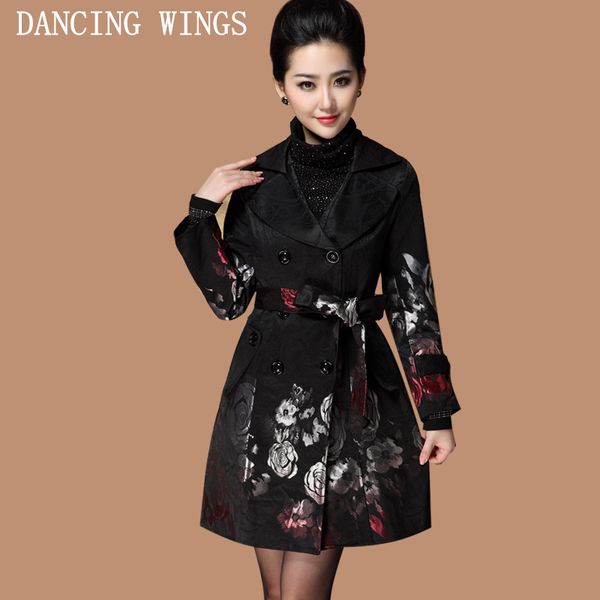 women's trench coats 2021 spring fashion coat for woman rose jacquard windbreaker size s-4xl womens black ac-59, Tan;black
women's trench coats 2021 spring fashion coat for woman rose jacquard windbreaker size s-4xl womens black ac-59, Tan;black