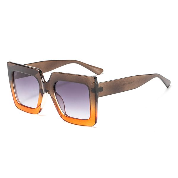 Fashion Square Sunglasses Women 2019 Double Color Big Frame Vintage Eyewear For Female UV400 Oculos 3296, White;black
Fashion Square Sunglasses Women 2019 Double Color Big Frame Vintage Eyewear For Female UV400 Oculos 3296, White;black