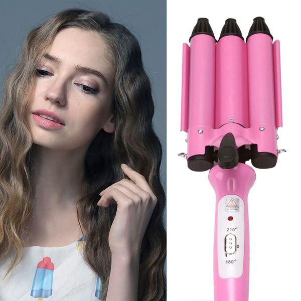 professional egg roll stick perm splint hair wave curler ceramic hair curling iron waver 3 barrel rollers styling tools 25mm
professional egg roll stick perm splint hair wave curler ceramic hair curling iron waver 3 barrel rollers styling tools 25mm