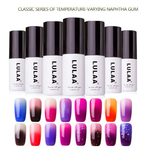 6pcs temperature color changing soak off uv led nail gel varnish thermotropic nails polish colour change nail art glue
6pcs temperature color changing soak off uv led nail gel varnish thermotropic nails polish colour change nail art glue