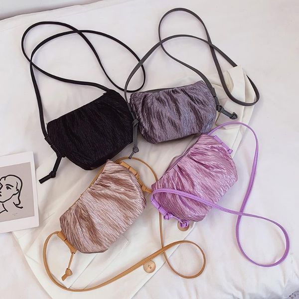 women pleated classic texture handbags silk cloud shoulder delicate design bags pu small messenger pouch daily totes
women pleated classic texture handbags silk cloud shoulder delicate design bags pu small messenger pouch daily totes