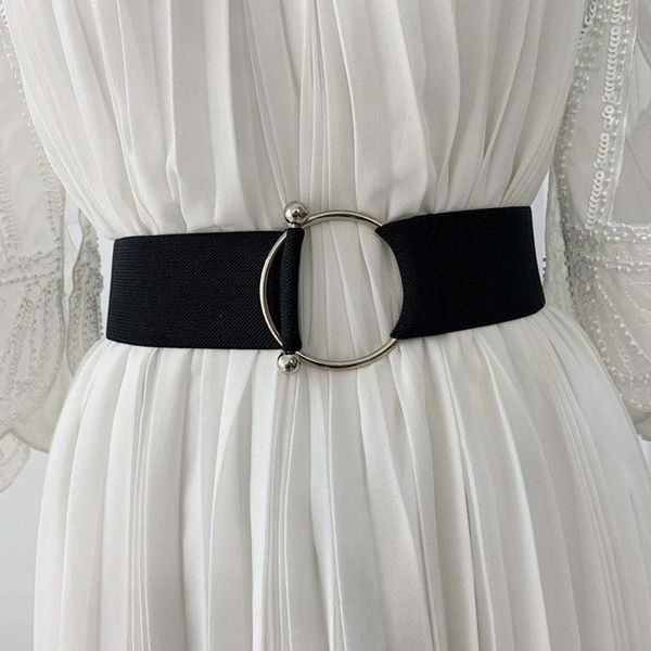 women belts black simple waist elastic ladies band round buckle decoration coat sweater fashion dress, Black;brown
women belts black simple waist elastic ladies band round buckle decoration coat sweater fashion dress, Black;brown