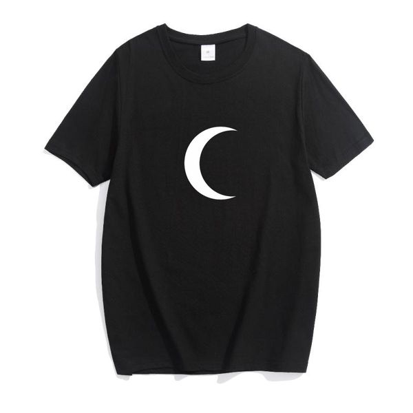 19SS Fashion Mens Short Sleeve T Shirt Crescent Moon Printed Unisex Tees for Summer 4 Colors S-3XL
19SS Fashion Mens Short Sleeve T Shirt Crescent Moon Printed Unisex Tees for Summer 4 Colors S-3XL