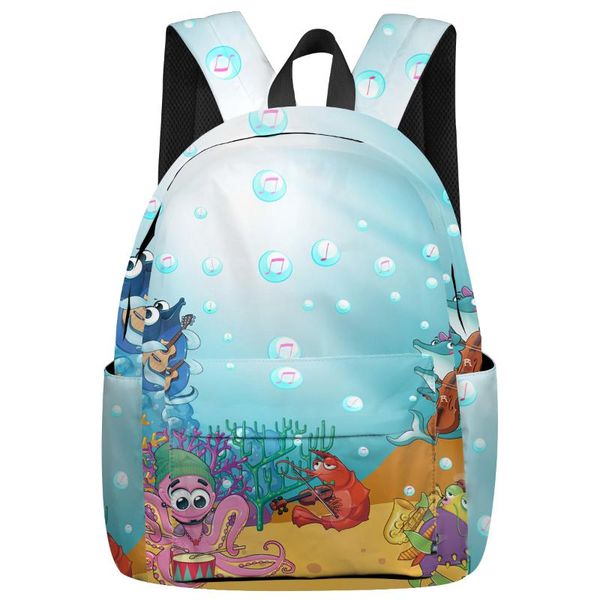 cartoon ocean sea animals concert new fashion backpack casual travel simple backpack men and women
cartoon ocean sea animals concert new fashion backpack casual travel simple backpack men and women