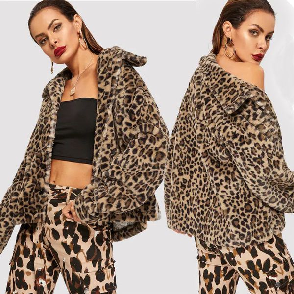 luxury leopard womens coat fashion thick long sleeve printed outerwear winter womens designer loose lapel neck, Black;brown
luxury leopard womens coat fashion thick long sleeve printed outerwear winter womens designer loose lapel neck, Black;brown