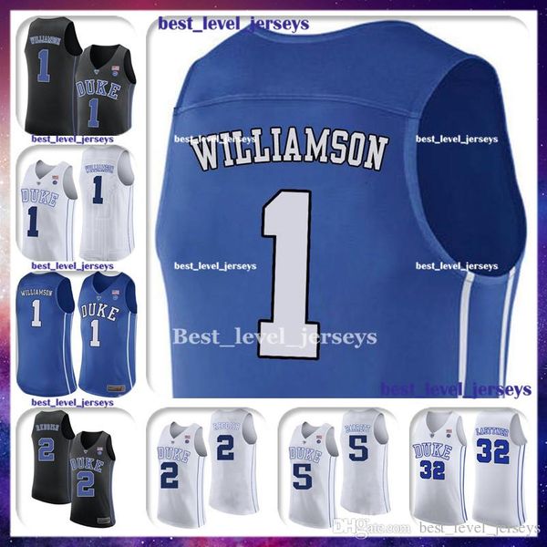 NCAA DUKE Blue Devils #1 Zion Williamson jersey 5 RJ jerseys Barrett 2 Cameron Reddish Christian 32 Laettner 4 J.J jersey Redick fast shippi
NCAA DUKE Blue Devils #1 Zion Williamson jersey 5 RJ jerseys Barrett 2 Cameron Reddish Christian 32 Laettner 4 J.J jersey Redick fast shippi