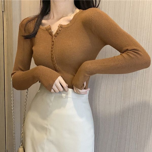 new spring button v neck sweater women basic slim knitted pullover women sweaters and pullovers knit jumper ladies sweater, White;black
new spring button v neck sweater women basic slim knitted pullover women sweaters and pullovers knit jumper ladies sweater, White;black