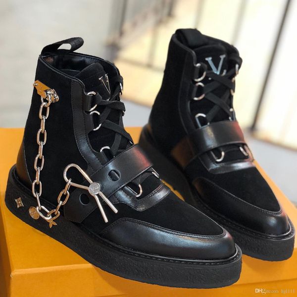 autumn and winter new metal decorative casual belt martin boots men increase thick-soled fashion chain boots waterproof shoes high
autumn and winter new metal decorative casual belt martin boots men increase thick-soled fashion chain boots waterproof shoes high
