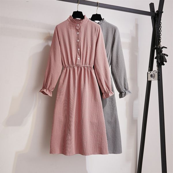 vintage plaid winter dress women 2019 autumn long sleeve turtleneck dress elegant ladies office vestidos kerstjurk, Black;gray
vintage plaid winter dress women 2019 autumn long sleeve turtleneck dress elegant ladies office vestidos kerstjurk, Black;gray