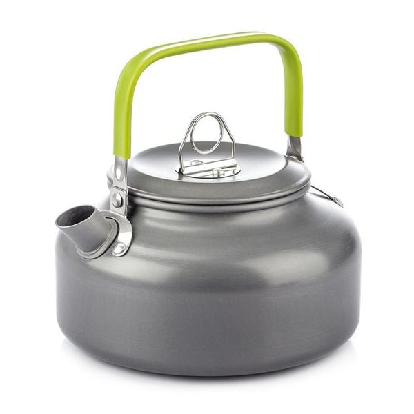 aluminum 0.8l outdoor camping hiking kettle coffee pot portable antioxidant teapot kettle lightweight with silicone handle
aluminum 0.8l outdoor camping hiking kettle coffee pot portable antioxidant teapot kettle lightweight with silicone handle