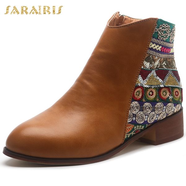 sarairis new fashion chunky heels ankle boots woman shoes 2020 dropship comfortable zip up shoes women boots female, Black
sarairis new fashion chunky heels ankle boots woman shoes 2020 dropship comfortable zip up shoes women boots female, Black