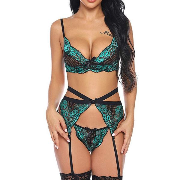 women bra set lace lingerie straps sissy panty bandage set light and breathable underwear sets feme, Red;black
women bra set lace lingerie straps sissy panty bandage set light and breathable underwear sets feme, Red;black