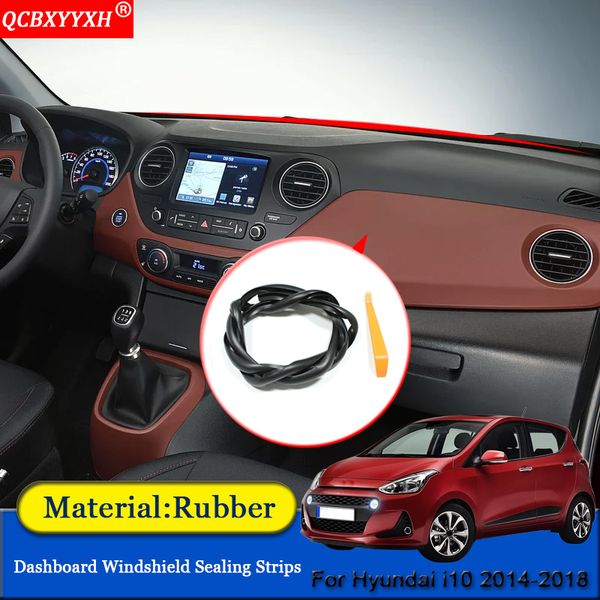 car-styling rubber anti-noise soundproof dustproof car dashboard windshield sealing strips accessories for i10 2014-2018
car-styling rubber anti-noise soundproof dustproof car dashboard windshield sealing strips accessories for i10 2014-2018