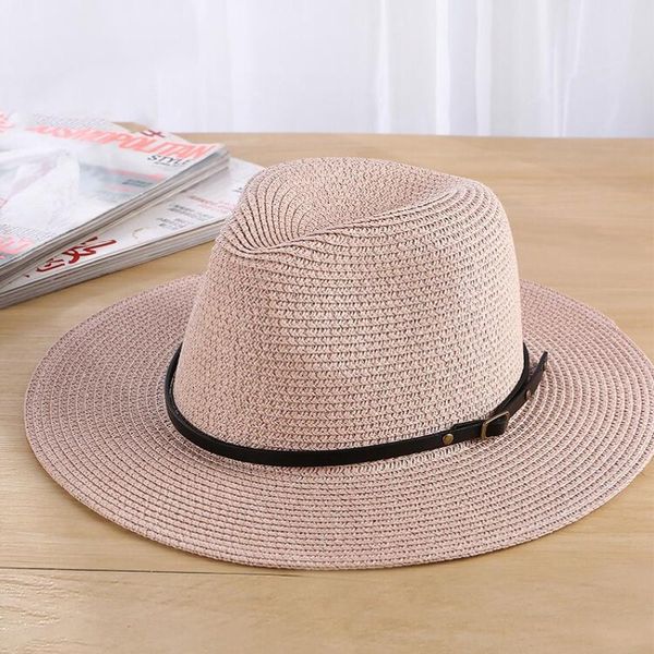 seioum brand summer ladies travel leisure straw hat alloy ribbon jazz cap fashion new girl sun hat, Blue;gray
seioum brand summer ladies travel leisure straw hat alloy ribbon jazz cap fashion new girl sun hat, Blue;gray