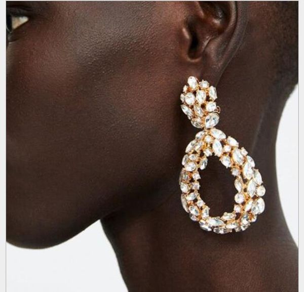 euro-american all-drill hollow ring water drop earrings with the same shining earrings, Golden;silver
euro-american all-drill hollow ring water drop earrings with the same shining earrings, Golden;silver