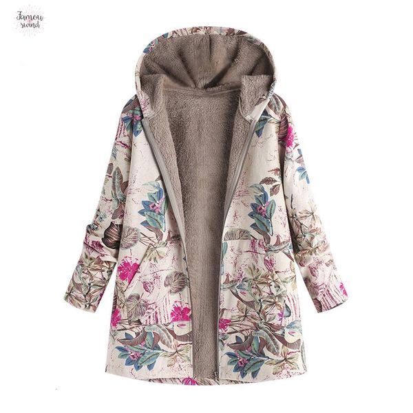пальто хлопка зимняя куртка женская верхняя одежда пальто теплый outwear цветочный принт с капюшоном карманы урожай негабаритные пальто, Black;brown
пальто хлопка зимняя куртка женская верхняя одежда пальто теплый outwear цветочный принт с капюшоном карманы урожай негабаритные пальто, Black;brown