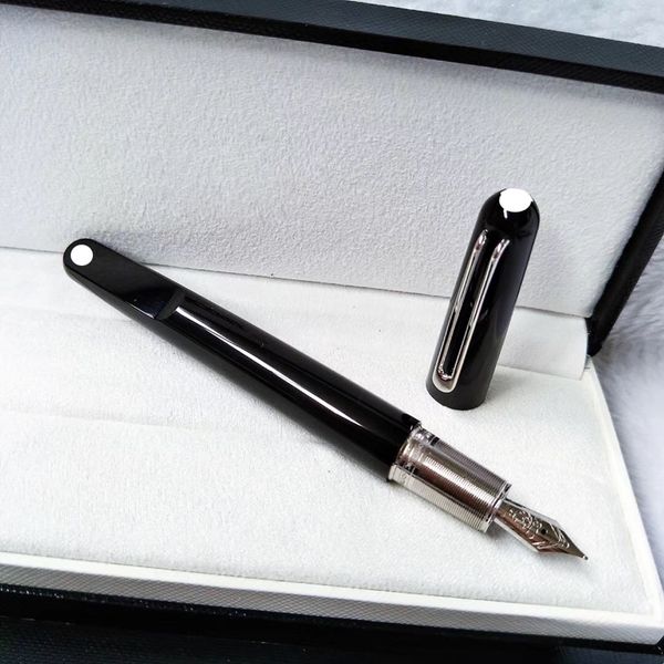 limited edition m series matte black fountain pen with magnetic cap business office stationery luxury fountain pen gift pens for men
limited edition m series matte black fountain pen with magnetic cap business office stationery luxury fountain pen gift pens for men