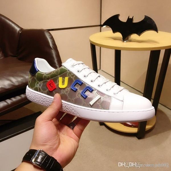 luxury snake designer men women sneaker casual shoes low leather sneakers ace bee stripes shoe walking sports trainers, Blue;gray
luxury snake designer men women sneaker casual shoes low leather sneakers ace bee stripes shoe walking sports trainers, Blue;gray