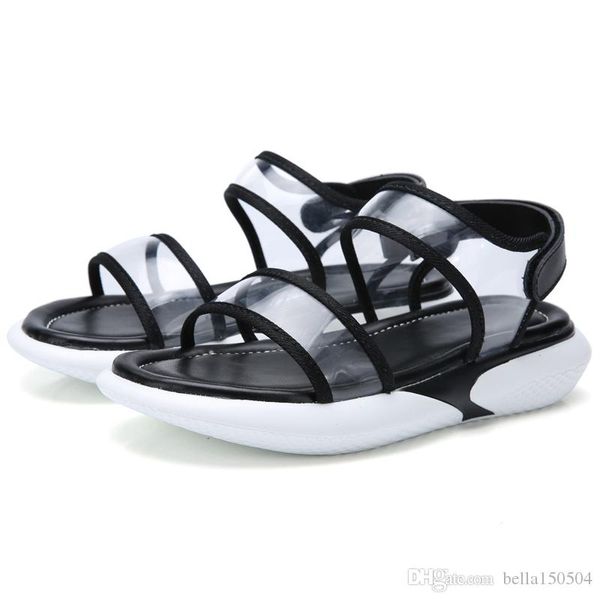 fashion rome style sandals ladies luxury designer sports slippers girls peep toe sandals wide flat slippery flip-flops beach women shoes, Black
fashion rome style sandals ladies luxury designer sports slippers girls peep toe sandals wide flat slippery flip-flops beach women shoes, Black