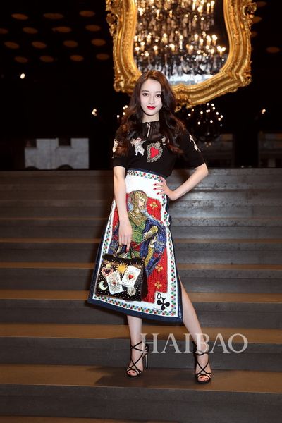 607 2019 runway dress brand same style two pieces sets empire short sleeve flora print mesh polyester sh, White
607 2019 runway dress brand same style two pieces sets empire short sleeve flora print mesh polyester sh, White