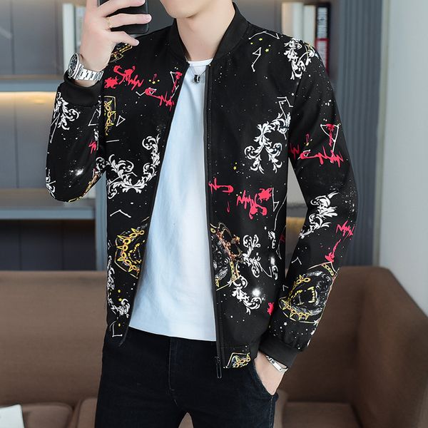 loldeal jacket men patchwork casual brand printing baseball jacket stand collar long sleeve male jaqueta masculina bomber, Black;brown
loldeal jacket men patchwork casual brand printing baseball jacket stand collar long sleeve male jaqueta masculina bomber, Black;brown