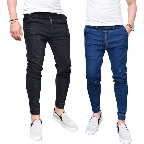 men's harem jeans washed feet shinny denim black pant hip hop sportswear elastic waist joggers pants plus size 3xl, Blue
men's harem jeans washed feet shinny denim black pant hip hop sportswear elastic waist joggers pants plus size 3xl, Blue