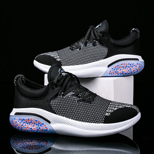 men's shoes 2020 spring and summer new flying woven coconut shoes breathable sports casual running shoes, Black
men's shoes 2020 spring and summer new flying woven coconut shoes breathable sports casual running shoes, Black