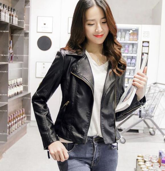 женская весенняя и осенняя мода корейская версия деловой английский новый стиль бутик шоу тонкий pu кожаный мотоцикл пальто / s-3xl, Black
женская весенняя и осенняя мода корейская версия деловой английский новый стиль бутик шоу тонкий pu кожаный мотоцикл пальто / s-3xl, Black