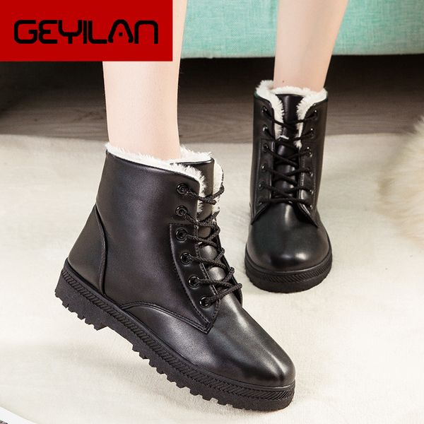 women boots winter warm snow boots women faux suede ankle for female winter shoes botas mujer plush shoes woman 2465, Black
women boots winter warm snow boots women faux suede ankle for female winter shoes botas mujer plush shoes woman 2465, Black