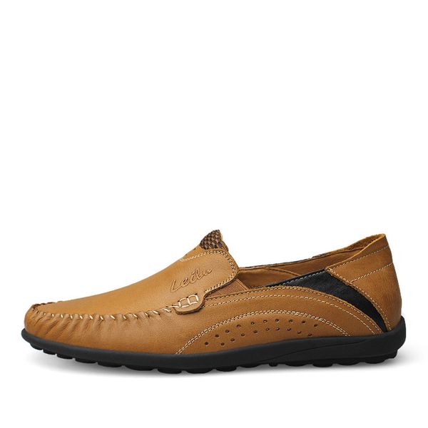2019 man casual shoes genuine leather men moccasin buty italian men's loafers comfort driving shoes 4#15/15d50, Black
2019 man casual shoes genuine leather men moccasin buty italian men's loafers comfort driving shoes 4#15/15d50, Black