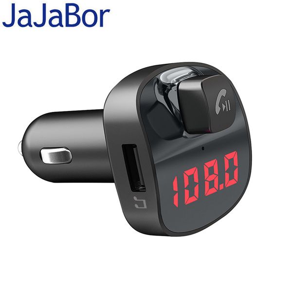 jajabor fm transmitter bluetooth car kit handswireless support tf card/u disk quick charge qc3.0 noise cancellation
jajabor fm transmitter bluetooth car kit handswireless support tf card/u disk quick charge qc3.0 noise cancellation