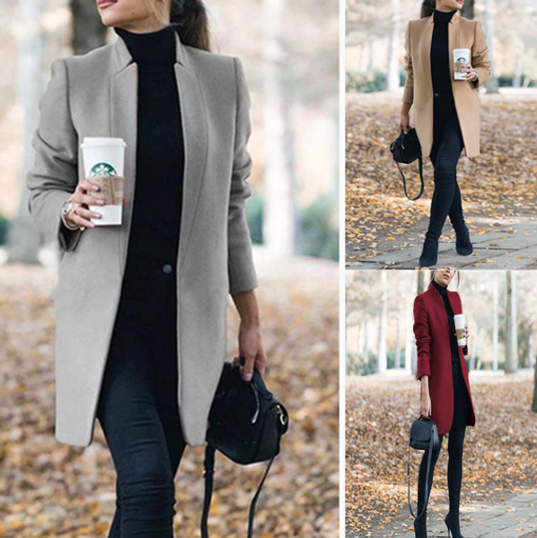 winter coats and jackets women 2020 plus size long wool coat warm korean elegant vintage coat female cloak cape khaki jacket, Black
winter coats and jackets women 2020 plus size long wool coat warm korean elegant vintage coat female cloak cape khaki jacket, Black