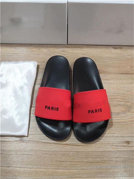 new paris men women sandals designer shoes luxury slide summer fashion wide flat slippery sandals slipper flip flop with box size us5.5-11, Black
new paris men women sandals designer shoes luxury slide summer fashion wide flat slippery sandals slipper flip flop with box size us5.5-11, Black