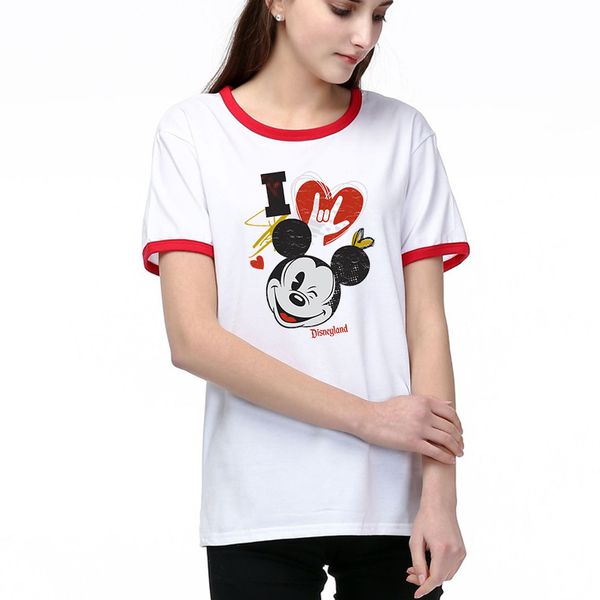 Women's T-shirt 20SS New Summer Arrival Loose Trend Lovely Printed Casual Couple T-shirt 2-Color Selected Size S-2XL
Women's T-shirt 20SS New Summer Arrival Loose Trend Lovely Printed Casual Couple T-shirt 2-Color Selected Size S-2XL