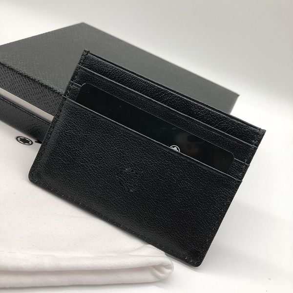 

Роскошный бизнес мужские кредитные карты держатель бумажник M B ID мода мешок тонкий карман бумажник M T 6 слот для карт пыли мешок высокого класса упаковка коробка