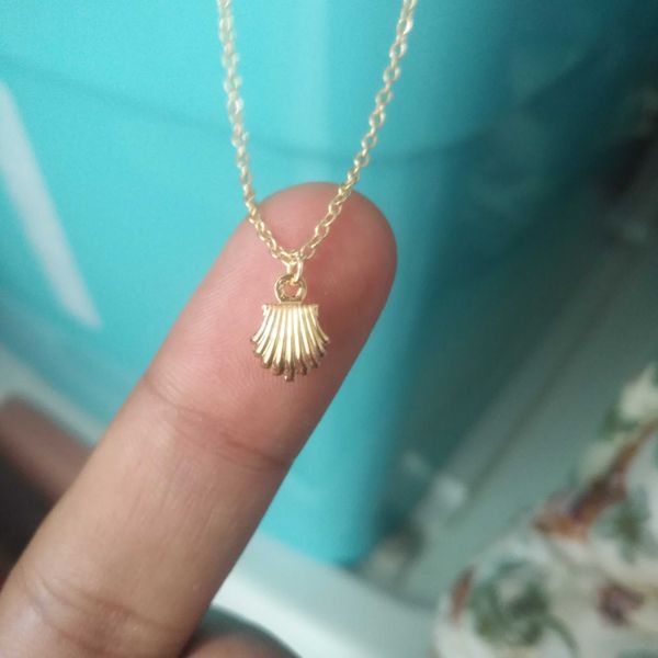 cute 3d shell necklace sail sailor sea shell ocean beach animal pearl lucky necklace small conch charm pendant, Silver
cute 3d shell necklace sail sailor sea shell ocean beach animal pearl lucky necklace small conch charm pendant, Silver