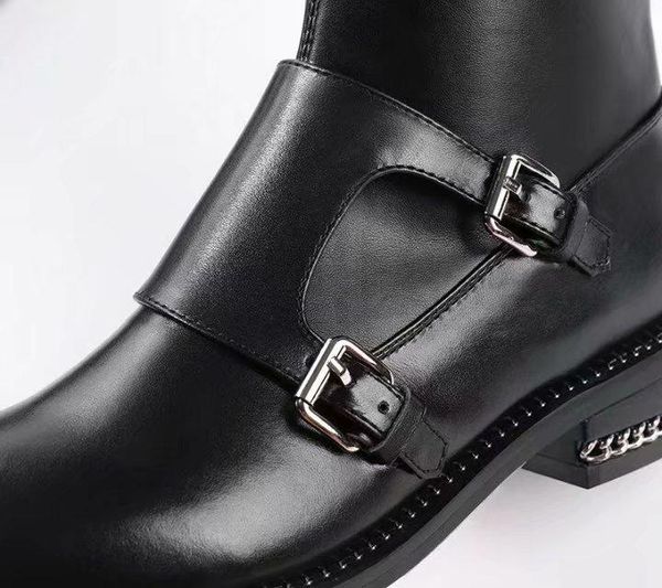 fashion high heel leather international brand women's boots black cow leather knee high boots martin boots (original box
fashion high heel leather international brand women's boots black cow leather knee high boots martin boots (original box