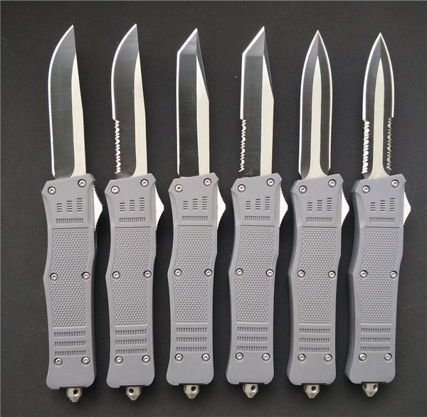 Grey Large 161 Combat Auto A161 440C Steel Knife Camping EDC Tools Zinc-Aluminum Handle Tactical Pocket Hunting Gift Knives P408R
Grey Large 161 Combat Auto A161 440C Steel Knife Camping EDC Tools Zinc-Aluminum Handle Tactical Pocket Hunting Gift Knives P408R