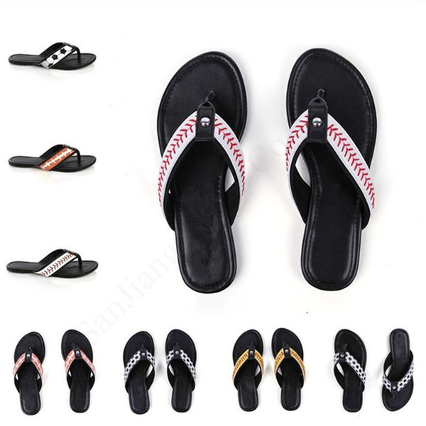 men's summer slippers brown softball white baseball sports soft bottom flip flop slipper sandals fashion stitching sports flip flops e1, Black;red
men's summer slippers brown softball white baseball sports soft bottom flip flop slipper sandals fashion stitching sports flip flops e1, Black;red