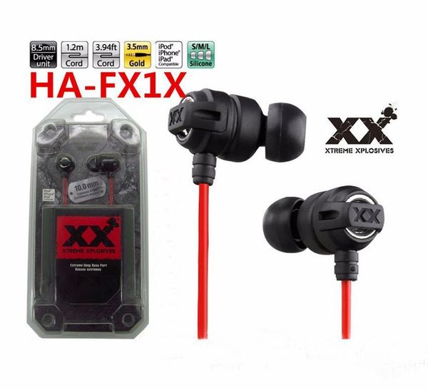 2018 ha-fx1x xtreme xplosives hifi deep bass 3.5mm in-ear stereo headphones xx casque earphone for iphone ipad ipod with retail package nice
2018 ha-fx1x xtreme xplosives hifi deep bass 3.5mm in-ear stereo headphones xx casque earphone for iphone ipad ipod with retail package nice