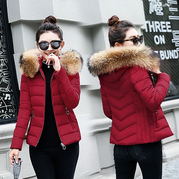 winter womens coats plus size women fashion parka thicken solid color outerwear hooded short coat slim female cotton-padded coat, Black
winter womens coats plus size women fashion parka thicken solid color outerwear hooded short coat slim female cotton-padded coat, Black