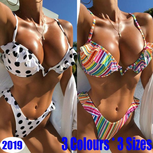 2019 women bikini set swimwear date push up padded swimsuit summer women swimsuit dop striped printed beach outwear
2019 women bikini set swimwear date push up padded swimsuit summer women swimsuit dop striped printed beach outwear