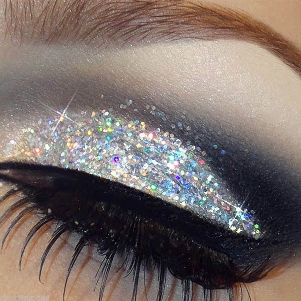 fashion eye makeup glitter eyes - holographic silver eye shadow kit glitter pot fixing gel brush makeup
fashion eye makeup glitter eyes - holographic silver eye shadow kit glitter pot fixing gel brush makeup