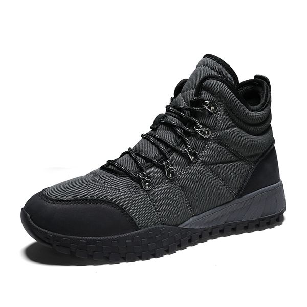 new men boots autumn winter men waterproof boots ankle outdoor fashion basic shoes winter 38-46, Black
new men boots autumn winter men waterproof boots ankle outdoor fashion basic shoes winter 38-46, Black