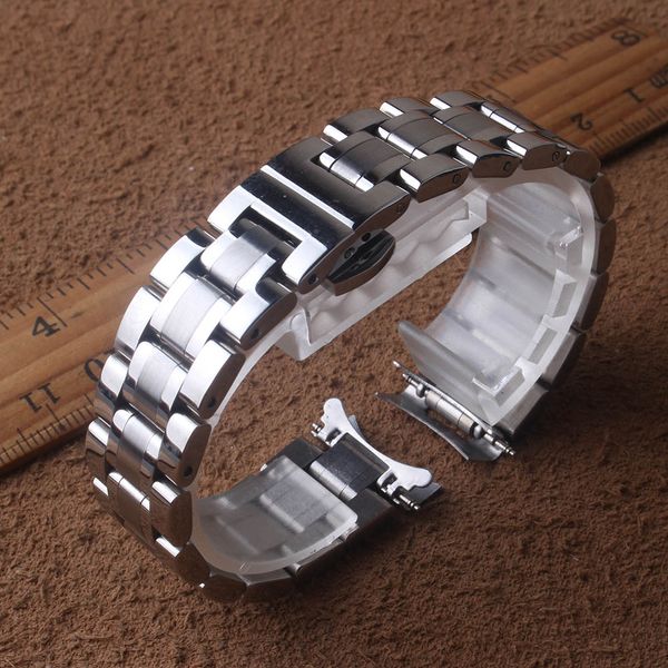 solid links stainless steel silver metal watchbands curved ends 14mm 16mm 18mm 20mm 22mm 24mm for men wristwatches high quality, Black;brown
solid links stainless steel silver metal watchbands curved ends 14mm 16mm 18mm 20mm 22mm 24mm for men wristwatches high quality, Black;brown